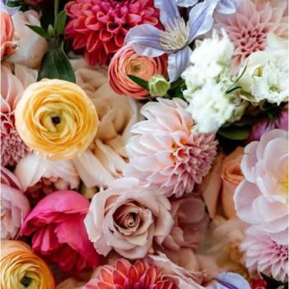 Floral Arrangement in Multicolor